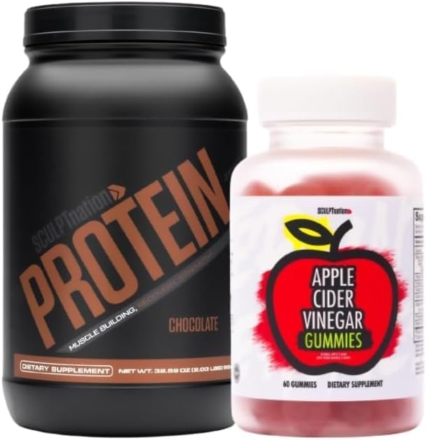 Sculpt Nation by V Shred Protein Chocolate and Apple Cider Vinegar Bundle