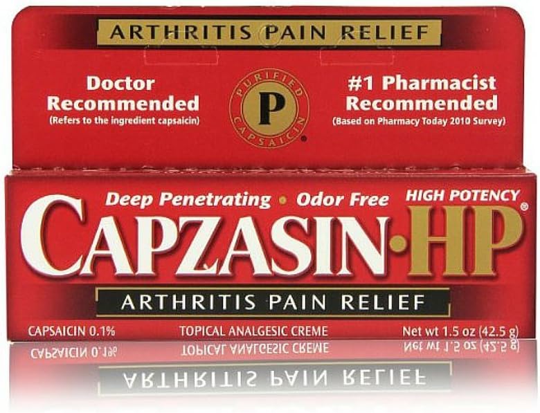 PACK OF 3 EACH CAPZASIN-HP CREME 1.5OZ PT#31192675142