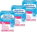 Ventajas Digestivas Fast Acting Enzymes + Daily Probiotic Prevent Gas " Break Down Food Particles 32 Count Capsules (3 Pack)