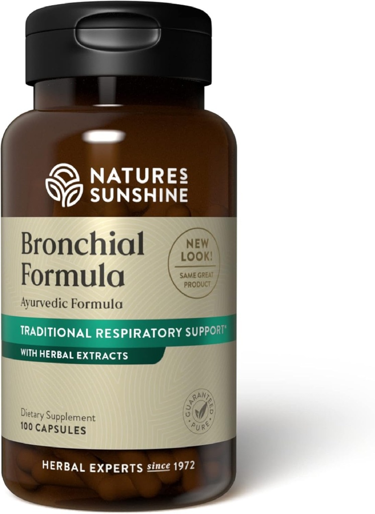 Fórmula Bronchial Sunshine, 100 cápsulas