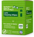 HandyClean Pre-Moistened Lens Cleaning Wipes, Eyeglass Wipes, Screen Wipes, 200 ct de 6 x 5 pulgadas