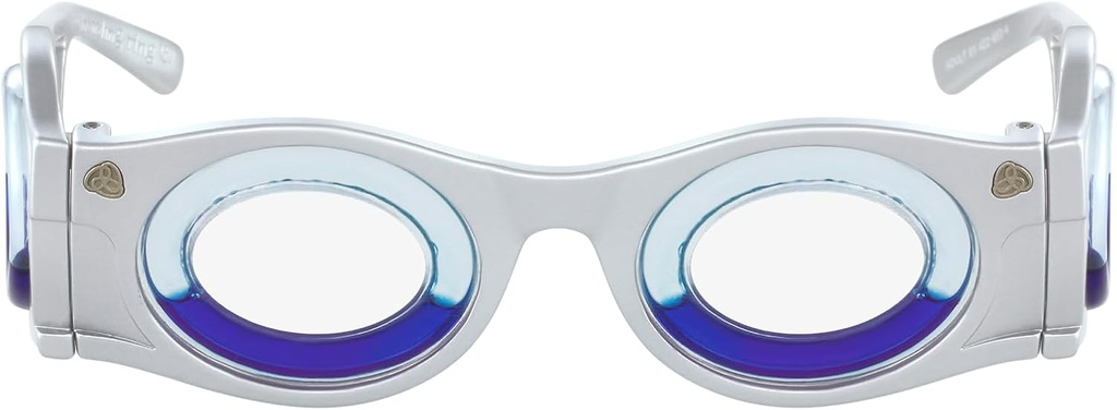 Vidrios de embarque - Motion Sickness Glasses - Tecnología original contra la enfermedad del mar y la enfermedad del coche - Efectiva en minutos - 100% natural (plata)