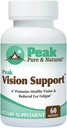 Peak Vision Support Eye Health Supplement – Lutein and Zeaxanthin Supplement for Eye Fatigue, Blue Light Protection - Promotes Healthy Eyes and Clear Vision (30 Servings)