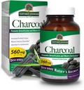 Respuesta de la naturaleza Charcoal Activado 90-Capsules Silencio Naturalmente Promueve la desintoxicación y la eliminación de residuos TEN Vegan, Gluten " Alcohol-Free, No Preservatives ← Single Count