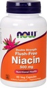 Now® Foods Flush Free Niacin (Double Strength) 500mg w/90 caps