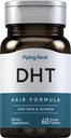 Piping Rock DHT Advanced Hair Fórmula ← 60 Tablets ← para hombres y mujeres