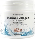Nizen Marine Collagen Pure Powder, Hydrolyzed Peptides Easy-to-Digest Amino Acids Supplement. Sin sabor. No torpe. Hecho en Japón. 5.29oz