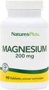 NaturalezasPlus Magnesio - 200 mg, 90 Tabletas - Vegetariano, Gluten Gratis - 90 Servings