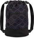 Flex Cinch Drawstring Gym Bag for Women with Graphic Designs ← Durable Lightweight Gym Cinch Bags ← Ideal para Gym Bag, Traveling y Overnights