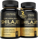 Atlantis Nutrición Himalayan Shilajit Capsules Formulado con 20% Ácido Fulvico Silencio 1000MG Por Serving — 10:1 Extracto Silencioso USA Hecho Silencio Himalayan Shilajit Suplemento para Hombres &amp; Mujeres