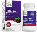 Terry Naturally ViraPro - Suplemento con Herbal Blend for Immune Support - Suplemento con Elderberry, Zinc &amp; Selenium - Respuesta de Immune - 60 Tablets