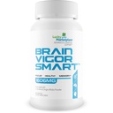 Cerebro Vigor Smart Brain Booster - Soporte extra de fuerza para Focus, Salud y Memoria - Fórmula mejorada hecha con el mushroom de Mane de León &amp; Ginkgo Biloba - Nuestras mejores píldoras inteligentes de Vigor cerebral
