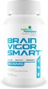 Cerebro Vigor Smart Brain Booster - Soporte extra de fuerza para Focus, Salud y Memoria - Fórmula mejorada hecha con el mushroom de Mane de León &amp; Ginkgo Biloba - Nuestras mejores píldoras inteligentes de Vigor cerebral