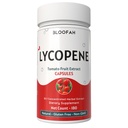 Lycopene Tomato Extracto 500mg Cápsulas ← Natural Lycopene Rich Herbal Suplemento Silencio Naturalmente-Occurring Carotenoide ← 100% Puro, No GMO &amp; Gluten Fórmula Libre - 180 Conde