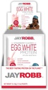 JayRobb Egg White Protein Powder, Low Carb, Keto, Vegetarian, Gluten Gratis, Lactose Gratis, No Sugar Añadido, No Fat, No Soy, Nada Artificial, No GMO, Mejor Tasting (Individual Packets, Strawberry)