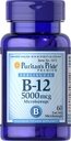 Puritans Pride Vitamin B-12 Helps Convert Food into Energy* 5000 Mcg Sublingual- Microlozenges, 60 Count (Pack of 1)