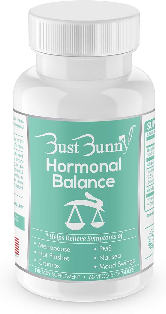 Hormone Balance for Women | Menopause and PMS Relief | Hot Flashes Menopause Relief | Vegan-Friendly
