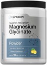 Horbäach Magnesium Glycinate Powder  1 lb ← Lemon Flavored Silencio Superior Absorption ← Non-GMO &amp; Gluten Free
