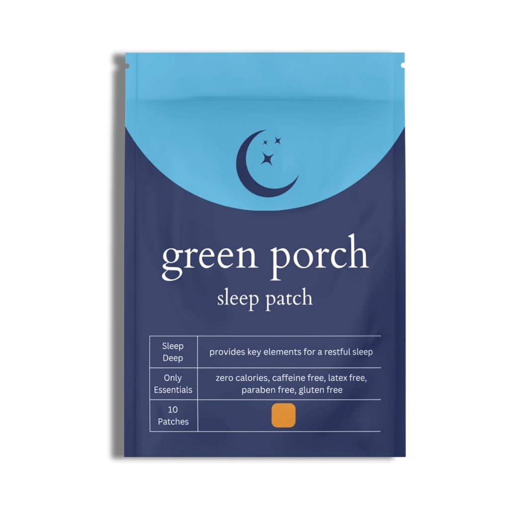 Patches de sueño – Soporte natural nocturno con Melatonina, Magnesio &amp; L-Theanine ← Skin-Friendly, impermeable > fácil de usar ← Promueve la relajación para una noche reparada "