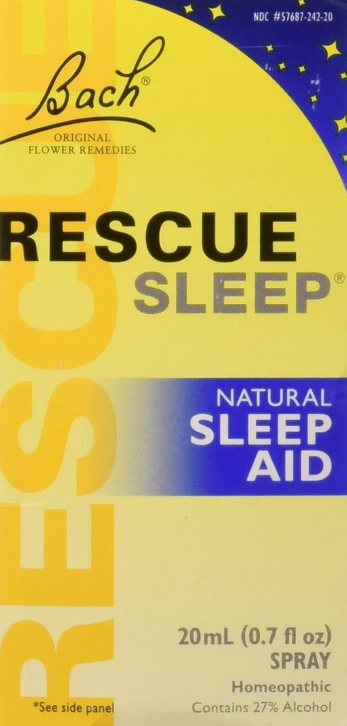 Rescate sueño, 20 ml, Flores de Bach Esencias