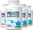 Probióticos para Mujeres y Hombres, 300 billones de probióticos de 12 estrados Probióticos, Prebióticos Orgánicos Blend, Suplemento Probiótico para Gut Immune &amp; Salud Digestiva, Estante Stable, 240 cápsulas
