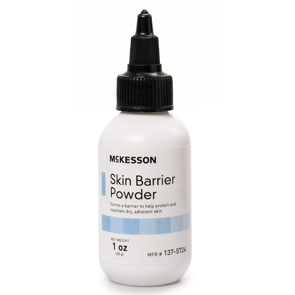 McKesson Skin Barrier Powder, Protect and Maintain Dry Adherent Skin, 1 oz, 1 Conde