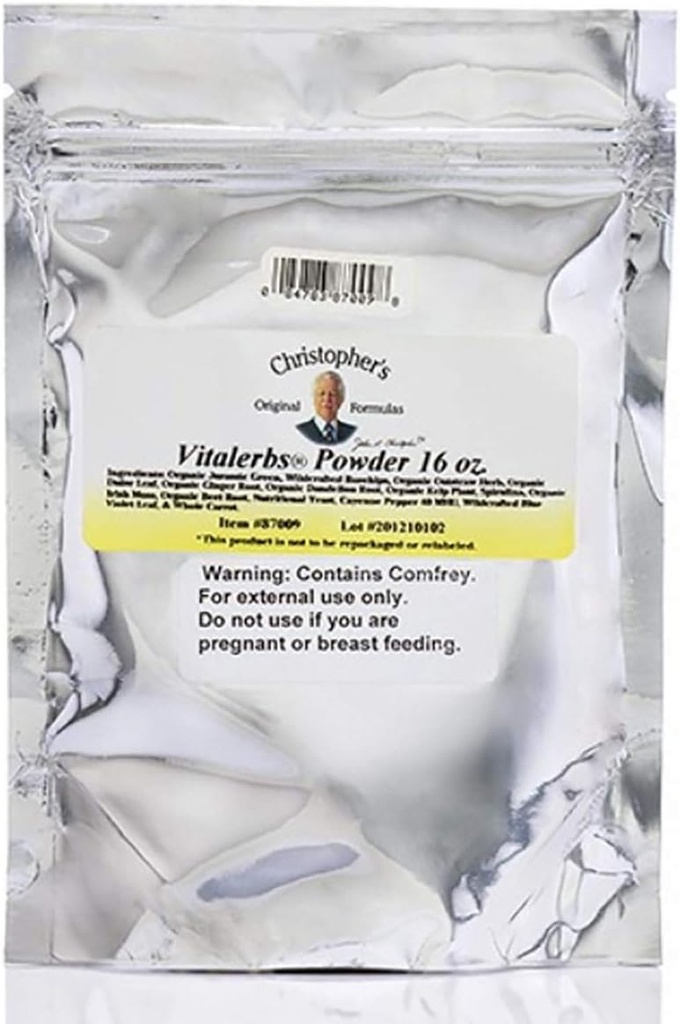 Fórmulas originales de Christopher Vitalerbs Powder 16 oz. (1)