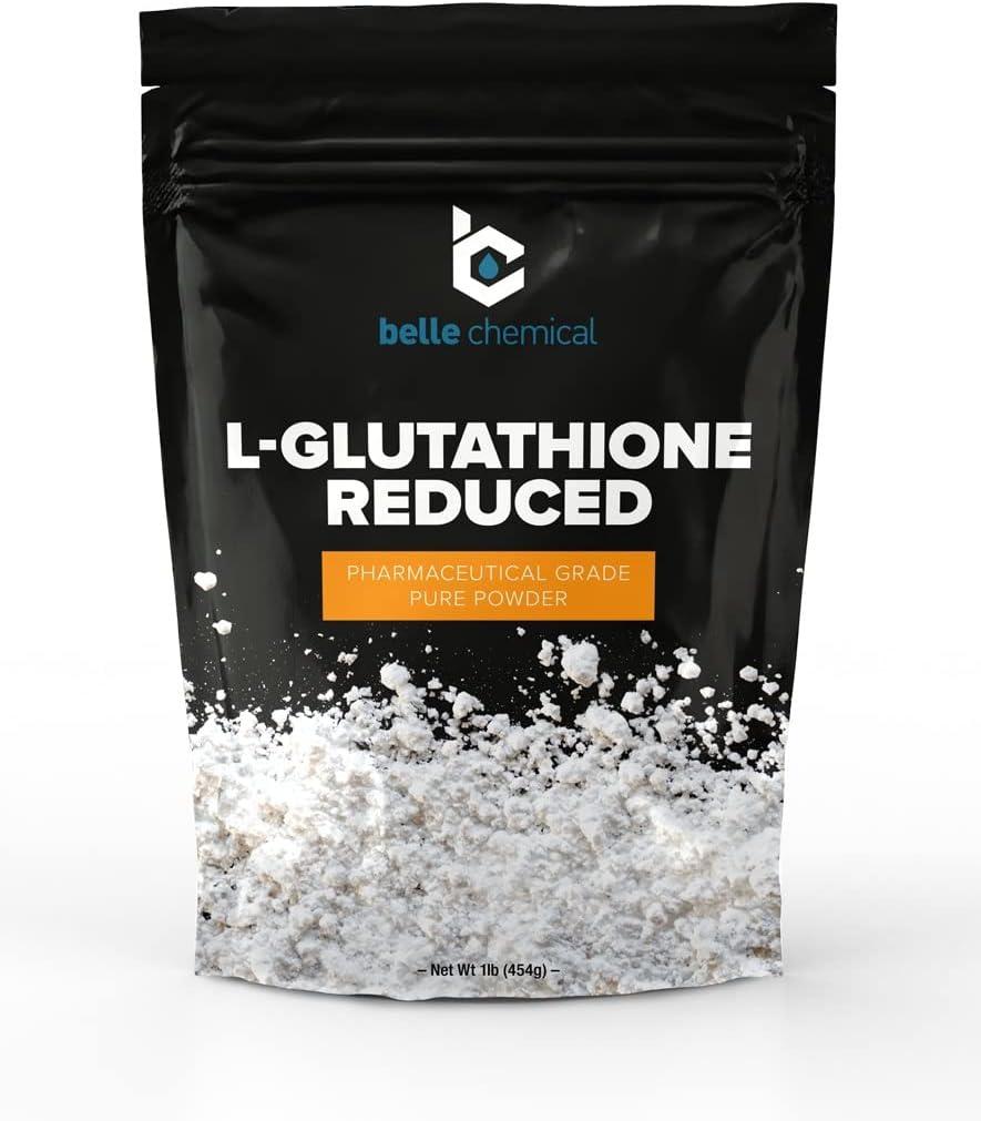 Pure L-Glutathione Reduced Pharmaceutical Grade (1 libra)