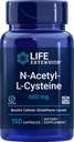 Extensión de vida N-Acetyl-L-Cysteine (NAC) 600mg, 150 cápsulas