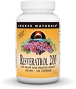 Fuente Natural Resveratrol 200 mg para el envejecimiento cardíaco y saludable - 120 cápsulas vegetarianas