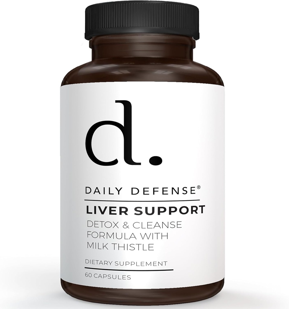 Liver Cleanse y Detox " Reparación Fórmula - Suplemento de soporte para hígado con extracto de Artichoke para la salud del hígado - Milk Thistle Liver Detox con Dandelion Leaf Extractos - 60 cápsulas