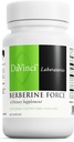 DAVINCI Labs Berberine Force - Supports Immune System & Heart Health with Berberine, Folate, R-Alpha Lipoic Acid " Grape Seed Extract - Aids GLP-1 Production* - Vegetarian, Gluten-Free - 60 Count