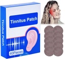 Tinnitus Relief for Ringing Ears,120PCS Tinnitus Patches,Effectively Relieves Hearing Loss 3BOX