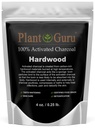 Pólvora de carbón Activado 4 oz. HARDWOOD - Grado de alimentos Kosher Non-GMO - Blanqueamiento de dientes, máscara facial y fabricación de jabón. Promueve la desintoxicación natural y ayuda a la digestión