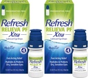 Refresh RELIEVA PF Xtra Preservative-Free Artificial Tears Lubricant Eye Drops, 2x0.33 fl oz (20 mL), 2 Count