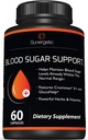 Premium Blood Sugar Support Supplement–Supports Healthy Blood Sugar Levels Already Within Normal Range – Includes Bitter Melon Extract, Vanadium, Chromium, Cinnamon, & Alpha Lipoic Acid-60 Capsules