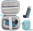 Caso GetGEAR Asthma Inhaler Holder, caso compacto y robusto para el inhalador de Ventolina Handy para adultos y niños (CASE SOLO)
