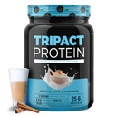 Nutrology TRIPACT Protein Powder - 7-in-1 Meal Replacement Shake with Grass Fed Whey Protein Powder, Pea, Rice, Greens for Muscle Recovery & Immunity, Vanilla Latte & Cinnamon Flavor, 20 Servings