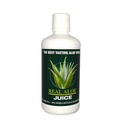 Orgánica Aloe Vera Juice, Artesanía del 100% Certified Organic, California Grown, Farm Fresh Aloe Desde 1972 Use internamente como suplemento nutricional o tópico, 32floz