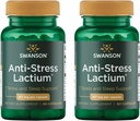 Swanson Women's Anti-Stress Fórmula (Lactium) - Ayuda a Counter Stress, promueve la relajación y el sueño - (60 Capsules, 167mg) 1 Pack (2 Pack)