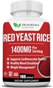 Levadura roja Extracto de arroz 1400mg Suplemento 180 Conde Ø Mantener los niveles saludables del colesterol ¦ Apoya la circulación cardiovascular y sanguínea para el corazón sano, la digestión, la gestión del peso " Salud general
