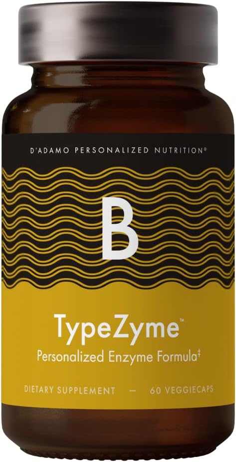 D'Adamo Tipo de Nutrición PersonalizadoZyme - Enzima Digestiva (Blood Type B)