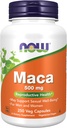 AHORA Alimentos Maca Capsules, 500 mg, 250 Conde (Pack of 1)