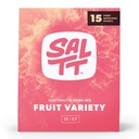 SALTT Electrolytes Embalajes de Polvo, Empaquetado de Variedad de Frutas (15 Packets) - Magnesio, Potasio, Sodio, Trace Minerals - Vegan & Gluten Gratis - Travel Essentials - Made in USA