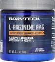 BODYTECH L-Arginina AKG 3000MG - apoya la resistencia del ejercicio, el crecimiento muscular y la recuperación, la vasodilación, el óxido nítrico (3.17 Unce Powder)
