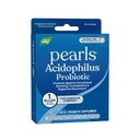 Manera de la naturaleza Acidophilus Perlas Probióticas, apoya el equilibrio digestivo " Salud Gut, reduce el estreñimiento ocasional y el rubor*, 1 culturas de billón, 90 Softgels