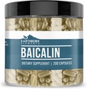 Elementos terrestres Baicalin 200 Capsules, Puro ' Undiluted, No Additives