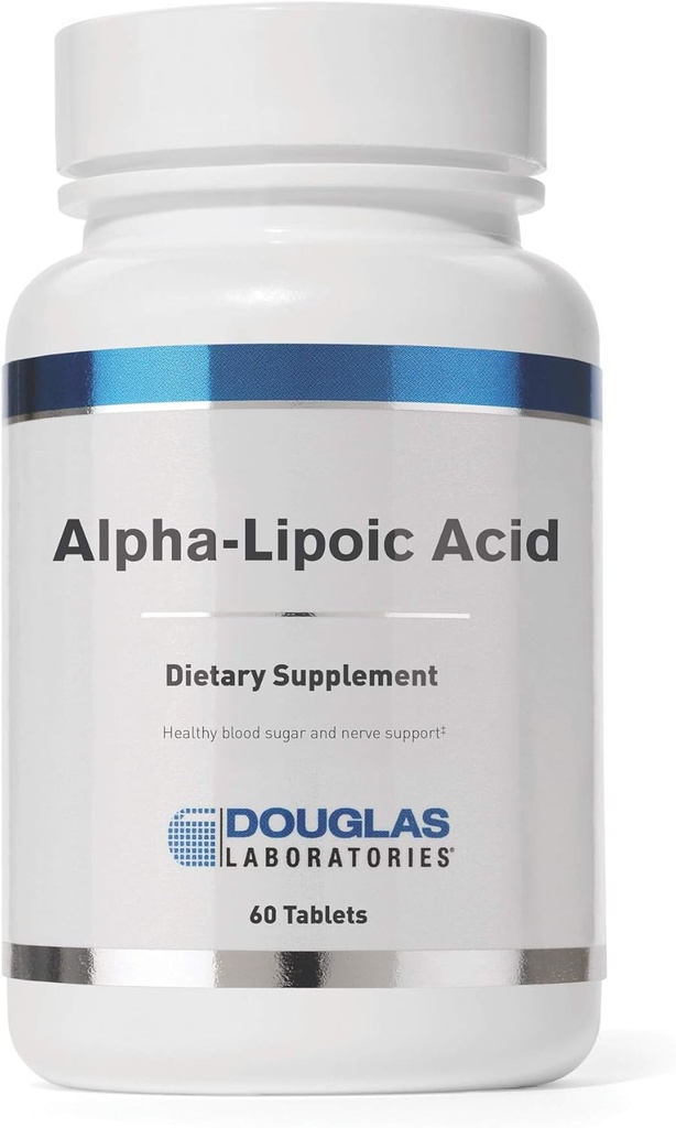 Douglas Laboratories Ácido alfa-Lipoico tención Soporta Funciones Metabólicas y Antioxidantes