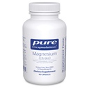 Encapsulaciones puras Magnesio (Citrate) - Suplemento para el sueño, la salud cardíaca, la salud cognitiva, la salud ósea, la energía, los músculos y el metabolismo* - con Magnesio Premium - 90 cápsulas