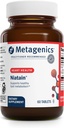 Metagenics Niatain Niacin B3-500 mg Ácido Nicotínico con liberación sostenida para el flujo reducido - Soporta colesterol, energía, Nervous & salud cardiovascular* - No GMO, libre de gluten - Certifie GMP